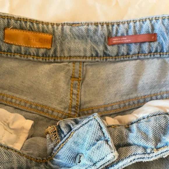 Anthropologie Pilcro Light Blue Wide-Leg Jeans - Picture 7 of 8